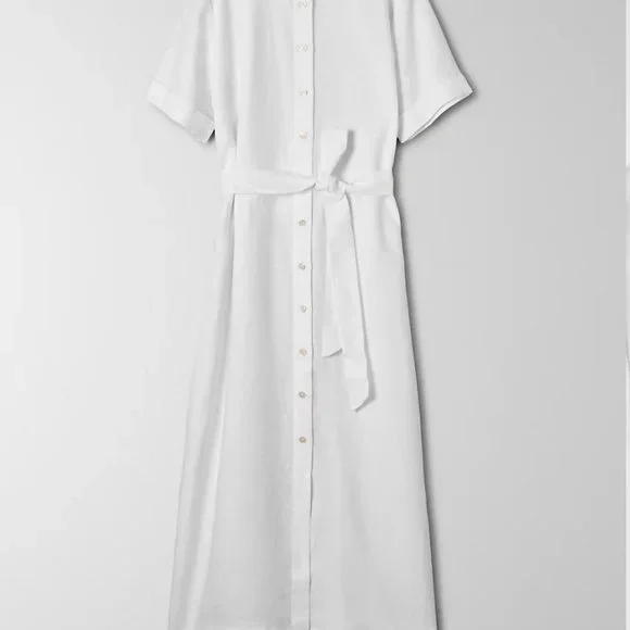Aritzia Wilfred Eleta Linen Dress - Picture 3 of 5